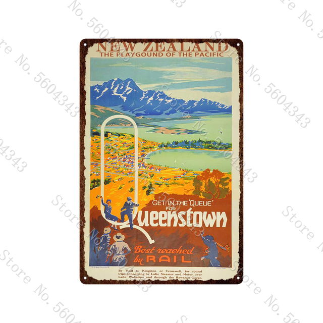 City Landscape Vintage Metal Sign Paris San Francisco Los Angeles Dubai Travel Scenery Plaques d'étain Décoration de chambre à la maison