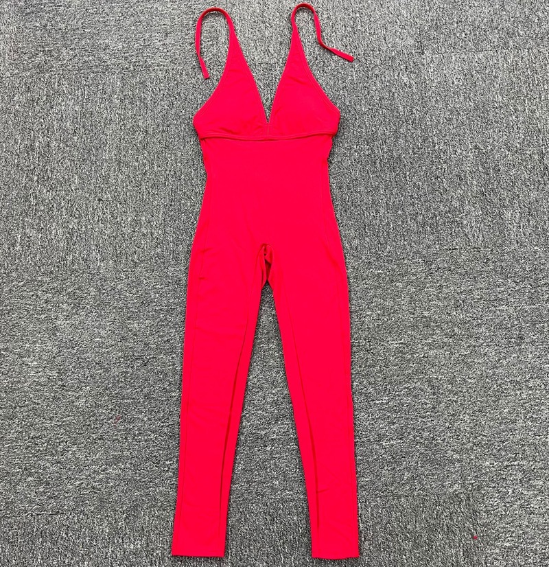 Mode yoga jumpsuit sexig lady gym kvinnor jumpsuits playsuits bodysuits one bit jumpsuit