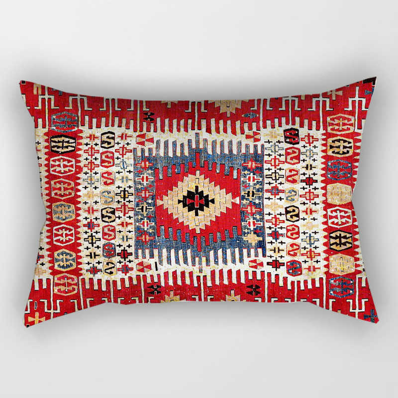 Pillow Case 30x50 cm Ethnisches persisches Muster Dekorative Deckungen türkischer Sofa Kissen Kissen Wurf Hülle HKD230817