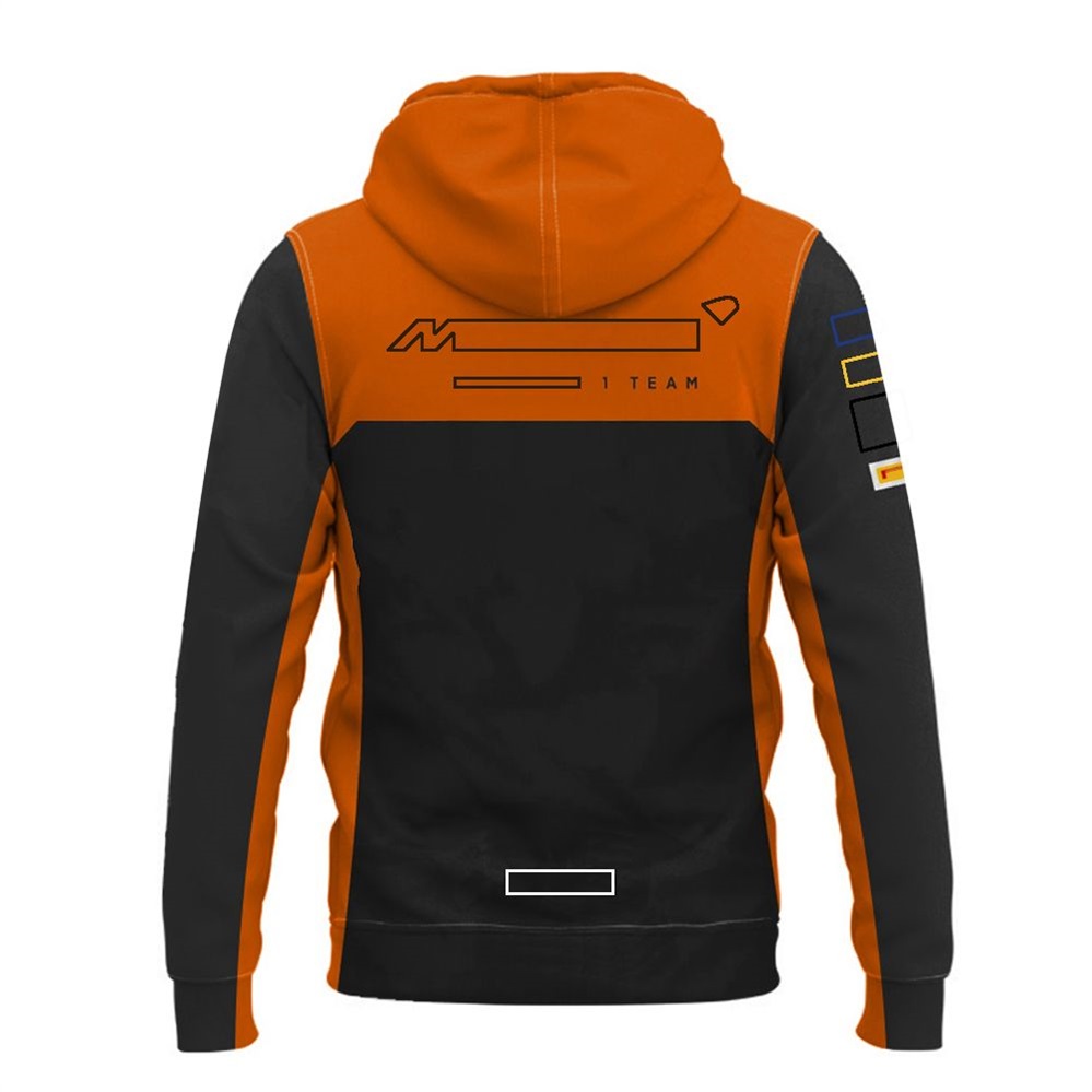 F1 Team Racing Sweat à capuche Formule 1 Fans de pilotes Sweat à capuche zippé 2023 Printemps Automne Nouveau Sweat-shirt à capuche de sport surdimensionné pour hommes