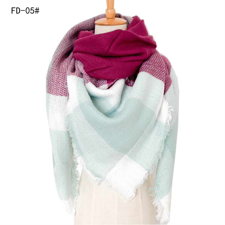 Accessori di moda Autunno e inverno sciarpe IMitazione grigia gialla IMITARE CASHMERE PARFA PROPRIE SCOLLA A DUI LADOLE ALLA FLUMAZIONE T014