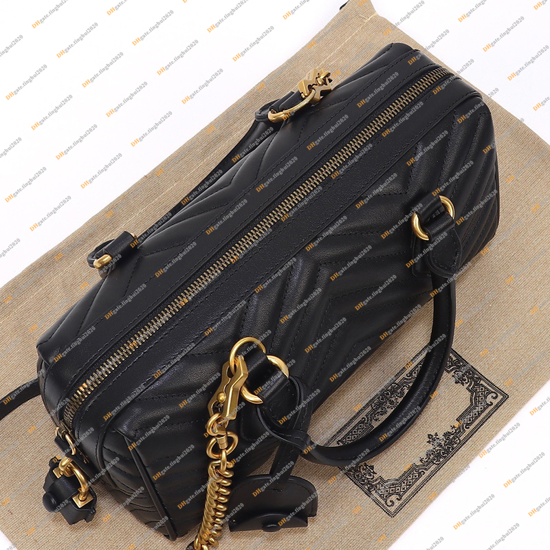 Ladies Fashion Casual Designe Luxury Chain Bag Tote Handbag Shoulder Bags Crossbody Messenger Bag TOP Mirror Quality 746319 Pouch Purse