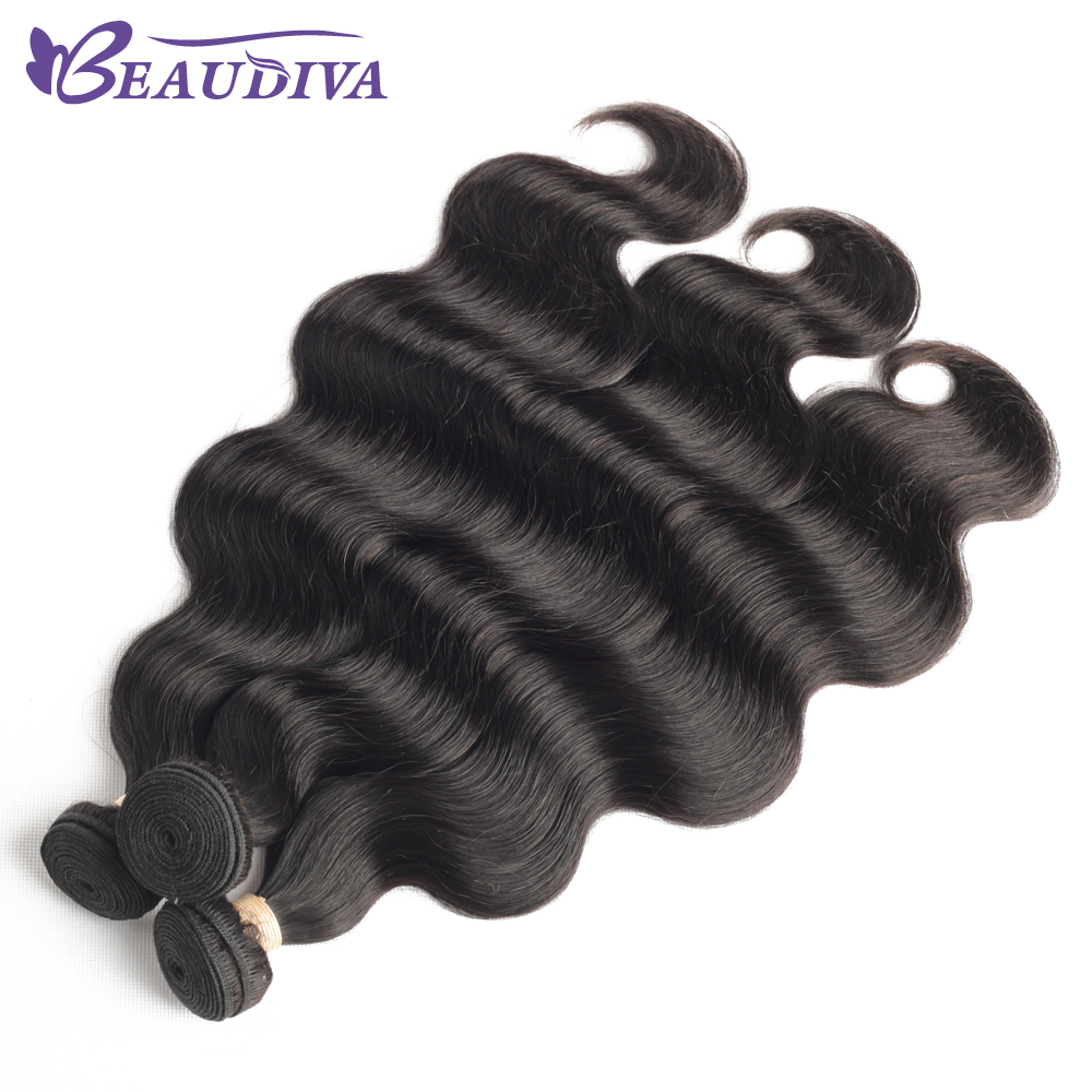 Body Wave Bundles Human Hair Brasilian Weaving Natural Black 3 4 Bunds Deal Virgin Hair 30 Inch Raw Hair Extensions