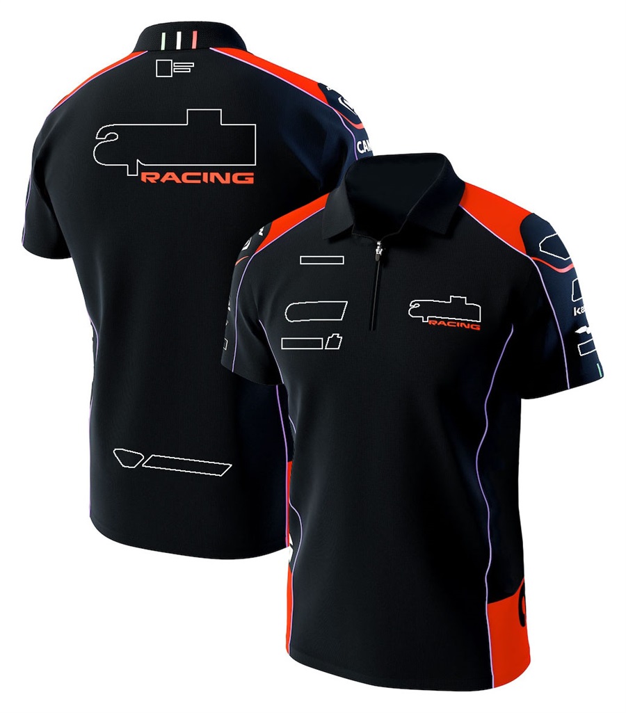 2023 Moto Racing Team Polo Camisetas Camiseta Verano Motocross Jersey Camisetas Hombres Motocicleta Marca Transpirable Camiseta Tops de gran tamaño