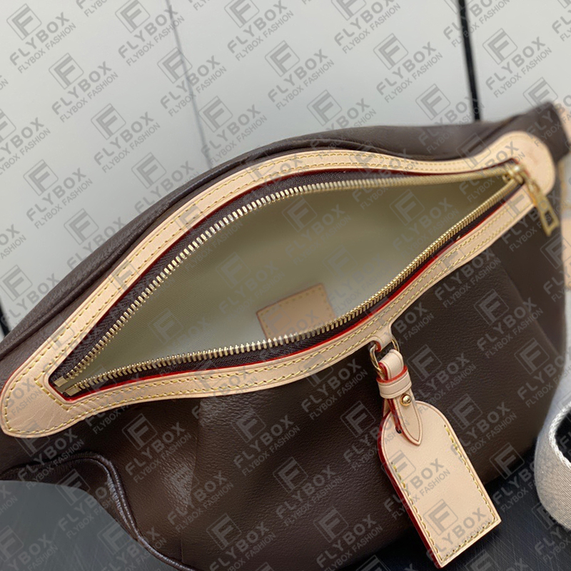 M46784 Hoch Risiko Bumbag Bag Crossbody Umhängetasche Taillentaschen Unisex Mode Luxus Designer Messenger Tasche Top -Qualität Geldbörse Schnelle Lieferung