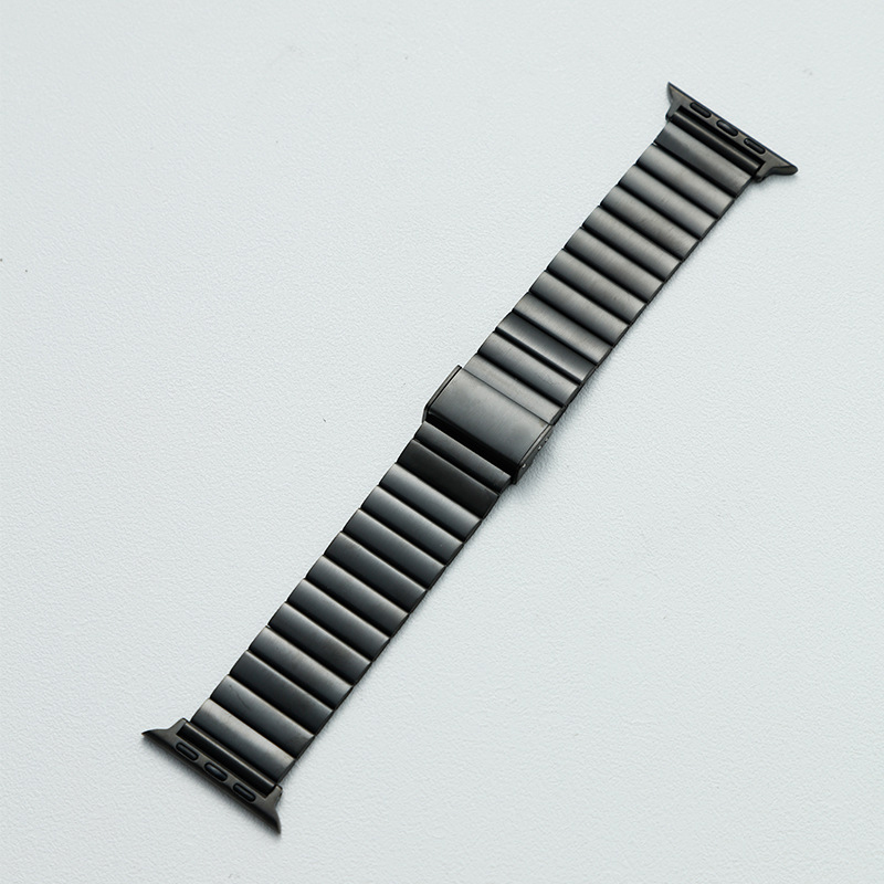 Apple Watch Band Series 8 7 6 5 4 SE 3 ULTRA 49mm 45mm 44mm 41mm 40mm 42 IWATCH 38mm用ビジネスステンレススチールメタルストラップ