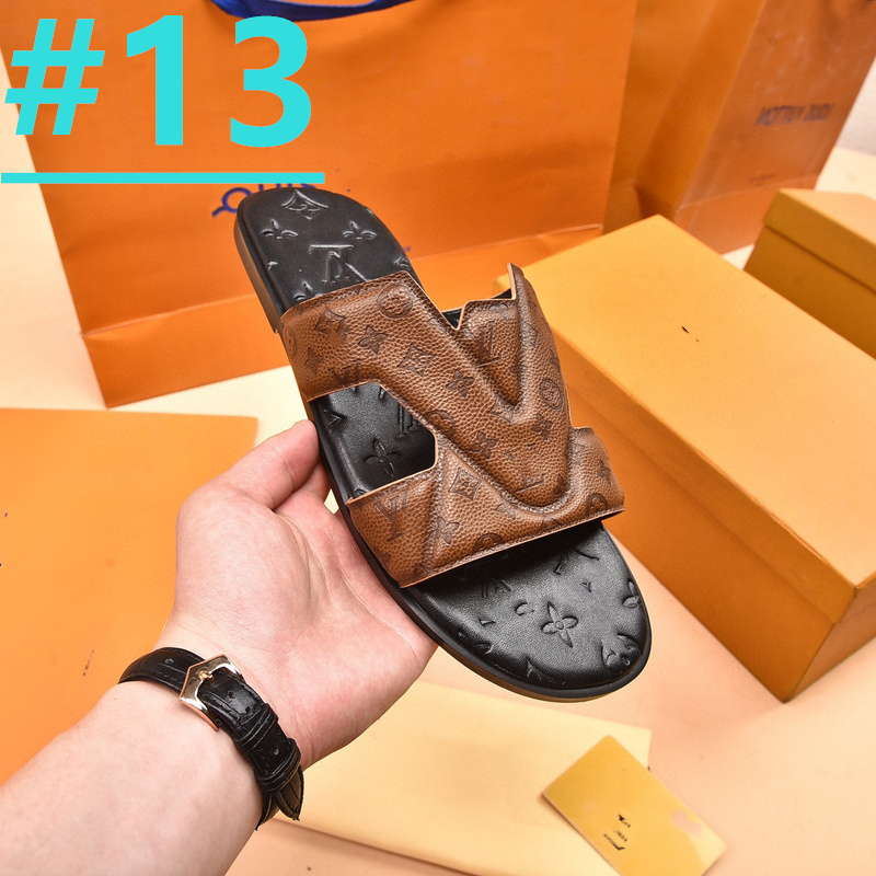 Lüks Çiftler Şık Yetişkin Sandalet Slip-Proof Kalın-Sollu Kapalı Açık Terlik Tasarımcı Erkekler Flip Flops Ev Uyuyanlar Ayakkabı Evi Boyut 38-46