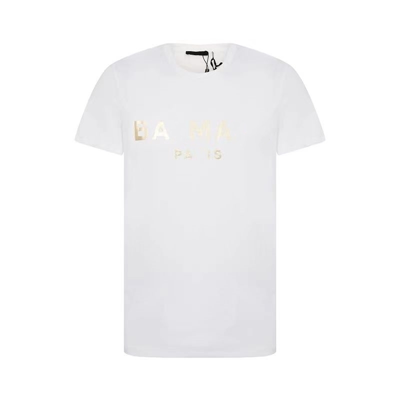 mens designer à manches courtes t-shirts mens chemises col rond lettre de mode imprimé hommes en plein air casual coton respirant couple avec manches courtes t-shirts 46A