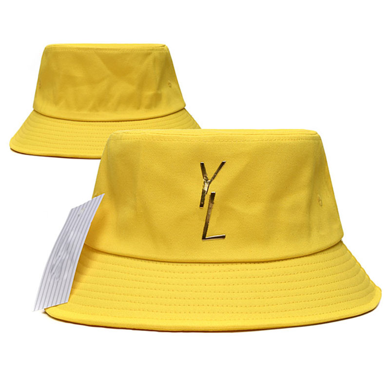 دلو القبعات مصمم دلو قبعة فاخرة قبعة القبعة الصلبة تصميم اللون مزاج متعدد الاستخدام