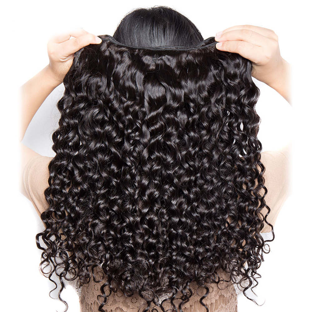 12A Brazilian Water Wave Bundles 100% Unprocessed Virgin Human Hair Extensions Remy Deep Wave Curly Hair Bundles Long Wholesale