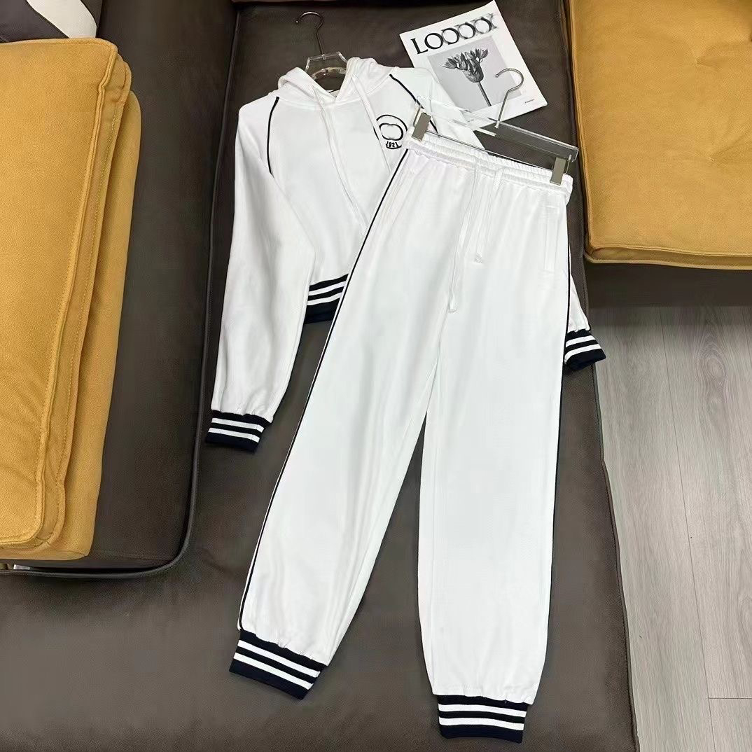 Kvinnors tvåstycken uppsättningar Pants Casual Suit Designer Set Double Letter G Jacket för kvinnor långärmad jacka cool tjej streetwear lyxdesigner kvinna jacka set