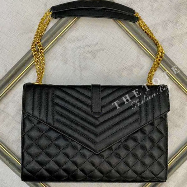 Bolsa de designer feminina bolsa de ombro bolsa de telefone celular alta acolchoada crossbody v caviar envelope bolsa carteira
