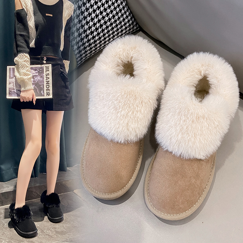 Зимние новые снежные ботинки хлопковые обувь женская обувь Mingman Женская обувь C2 03