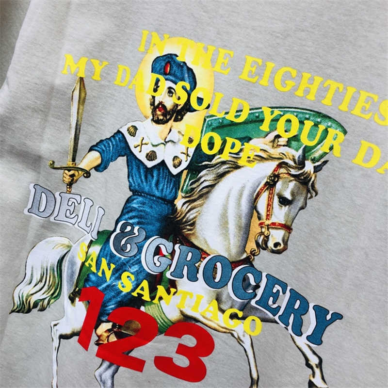 T-shirts pour hommes de haute qualité 2022ss RRR123 Fashion T Shirt Hommes 1 1 Puff Print Letter Women T-Shirt Nice Washed Top Tee Heavy Fabric Short Sleeve