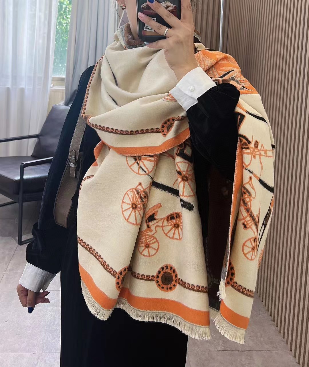 Épais chaud femmes hiver écharpe cachemire enveloppes marque de luxe double face dame Pashmina Foulard couverture foulards doux châles 180x65cm310D