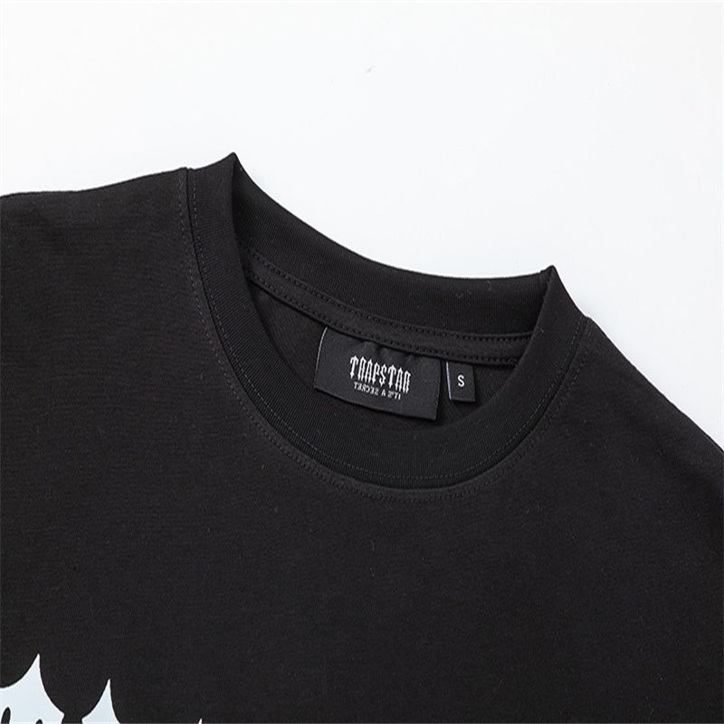 Trapstar Mens T Shirts designers Men's and women's T-shirts Fashion Street tide Letter printing Cotton shirts polo Sports trapstar tees T-shirts