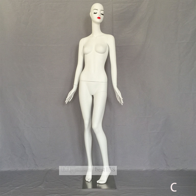 Postura della moda Modella femminile Full Body Female Mannequin Fibrass personalizzata