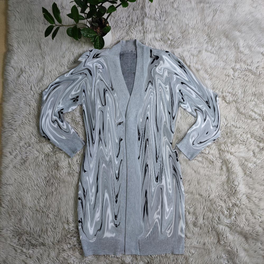 Chandails en laine Cardigan femmes mode imprimé Cardigans manteaux tricotés vêtements d'extérieur livraison gratuite