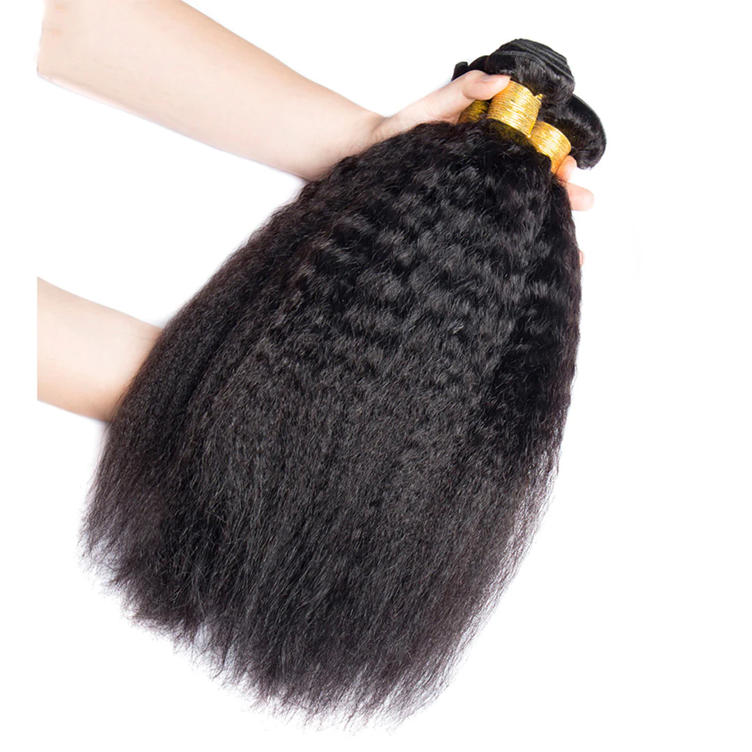 Brazylijskie wiązki Yaki proste ludzkie włosy 12a Virgin Hair Kinky Prosto 1/3/4 Oferty w sprzedaży Naturalne kolory grube pakiety