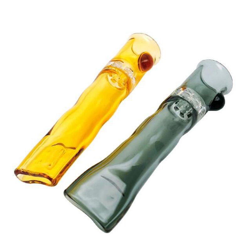 Colorful Glass Pipes Dry Herb Tobacco Snowflake Screen Filter Handpipes Portable Easy Clean Catcher Taster Bat One Hitter Smoking Cigarette Holder Straw Tips