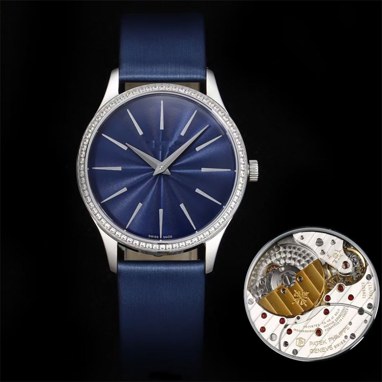 Montre De Luxe Diamantuhr Armbanduhr 35 x 9,5 mm 240 automatisches mechanisches Uhrwerk Stahl Herrenuhren Armbanduhren Uhren