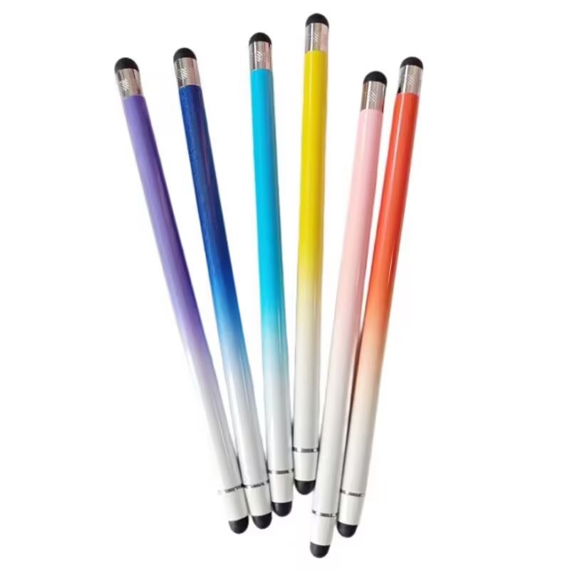 Silikonowe TIPS Gradient Stylus Pojemność dotknięcia Pióra dla uniwersalnego telefonu komórkowego tablet iPod iPad Cell Cell Cell