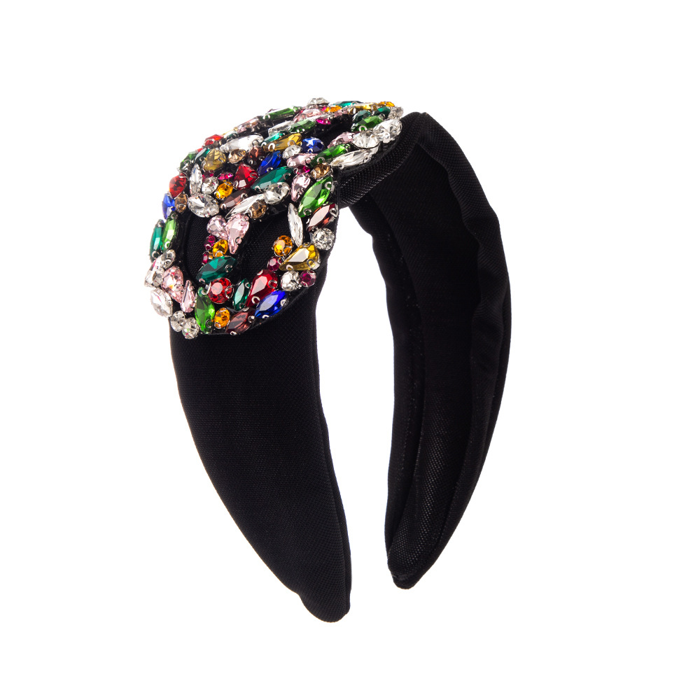 الشعر الفاخر باروك Hoop Head Band Band Brackband Band Band Band Band Band Band Band Band Band For Women Girls FG1302