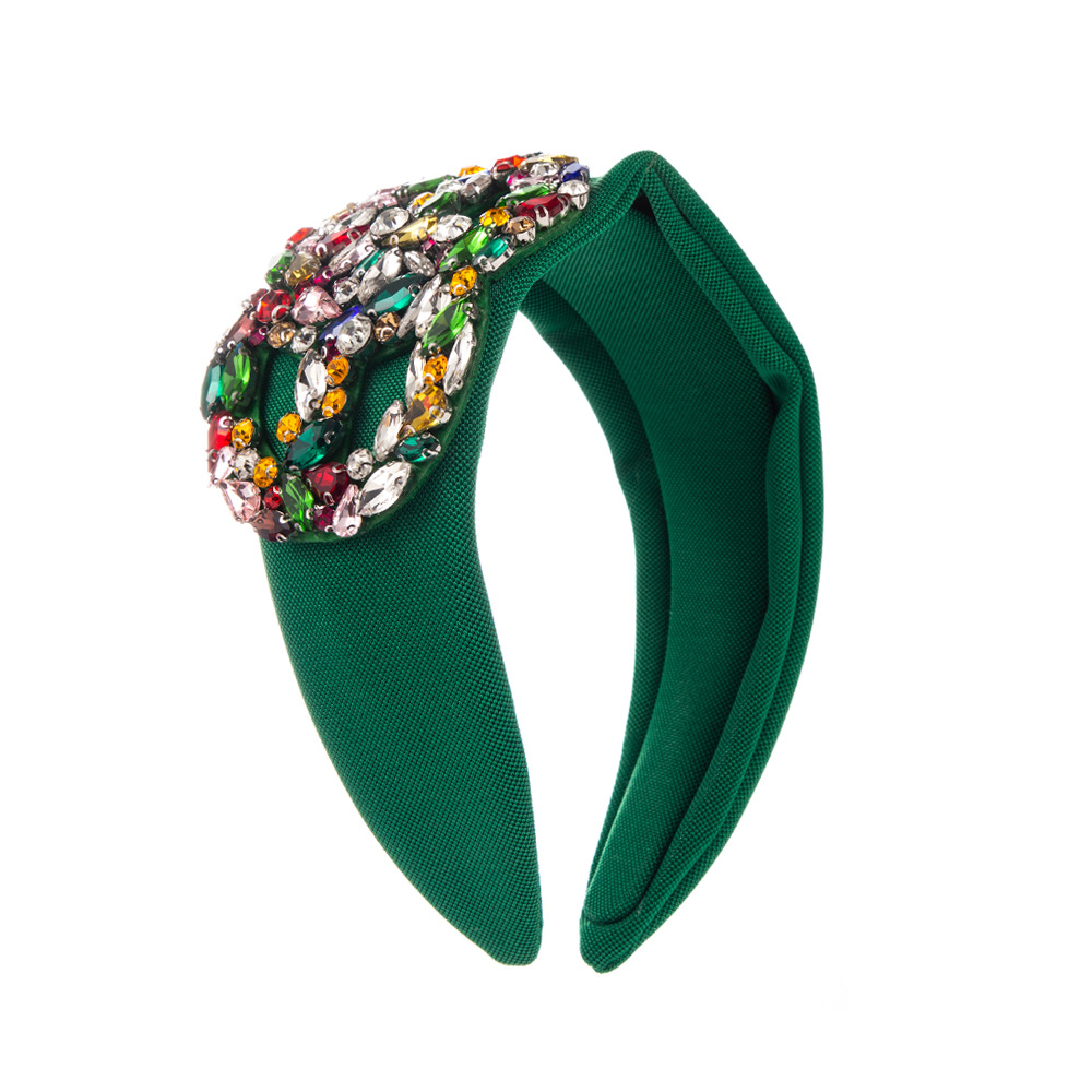 الشعر الفاخر باروك Hoop Head Band Band Brackband Band Band Band Band Band Band Band Band Band For Women Girls FG1302