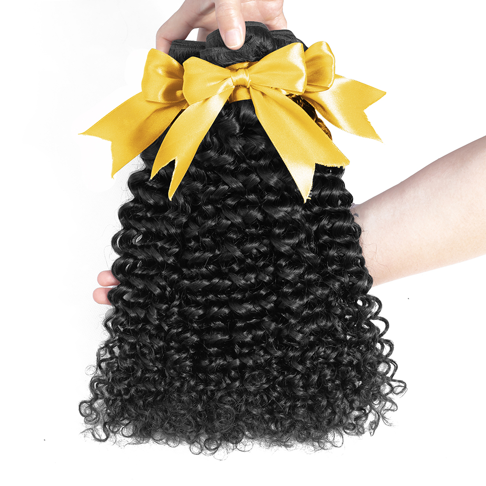 Water Wave Bundles 30 32 36 Inch Brazilian Deep Curly Human Hair Extensions 3 4 Bundles Deal Wet and Wavy Curly Hair Bundles