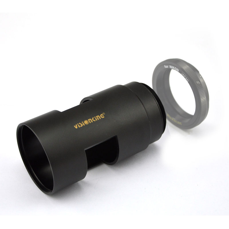 VisionKing Photography Extension Tube para Spotting Scope Telescópio Converter Converter Anel Adapter Fit for SLR Câmera M42