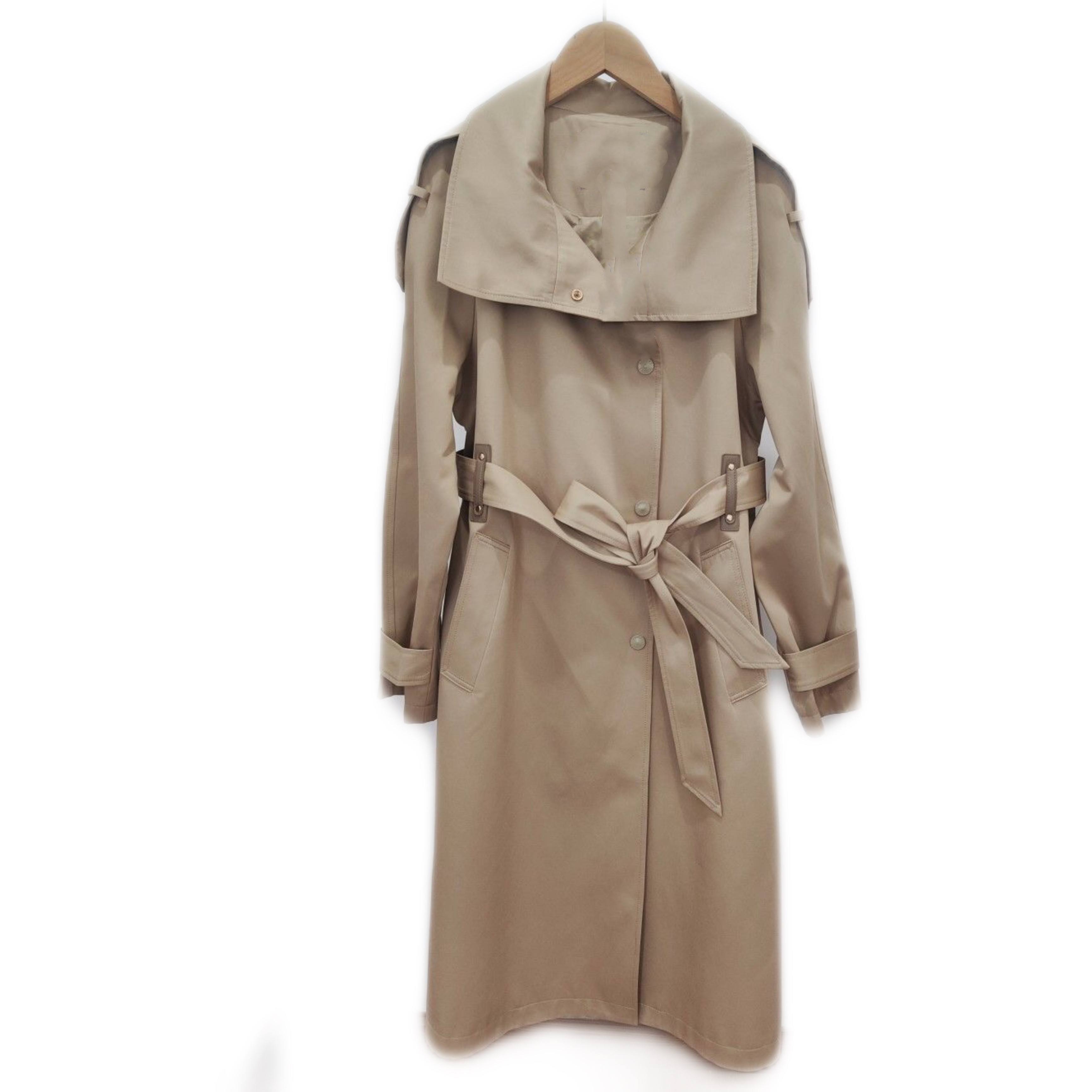 Trench 23-designer Trench European e American Luxury Ploid Fashion Stitching Due trench di lunghezza di lunghezza da donna sciolte