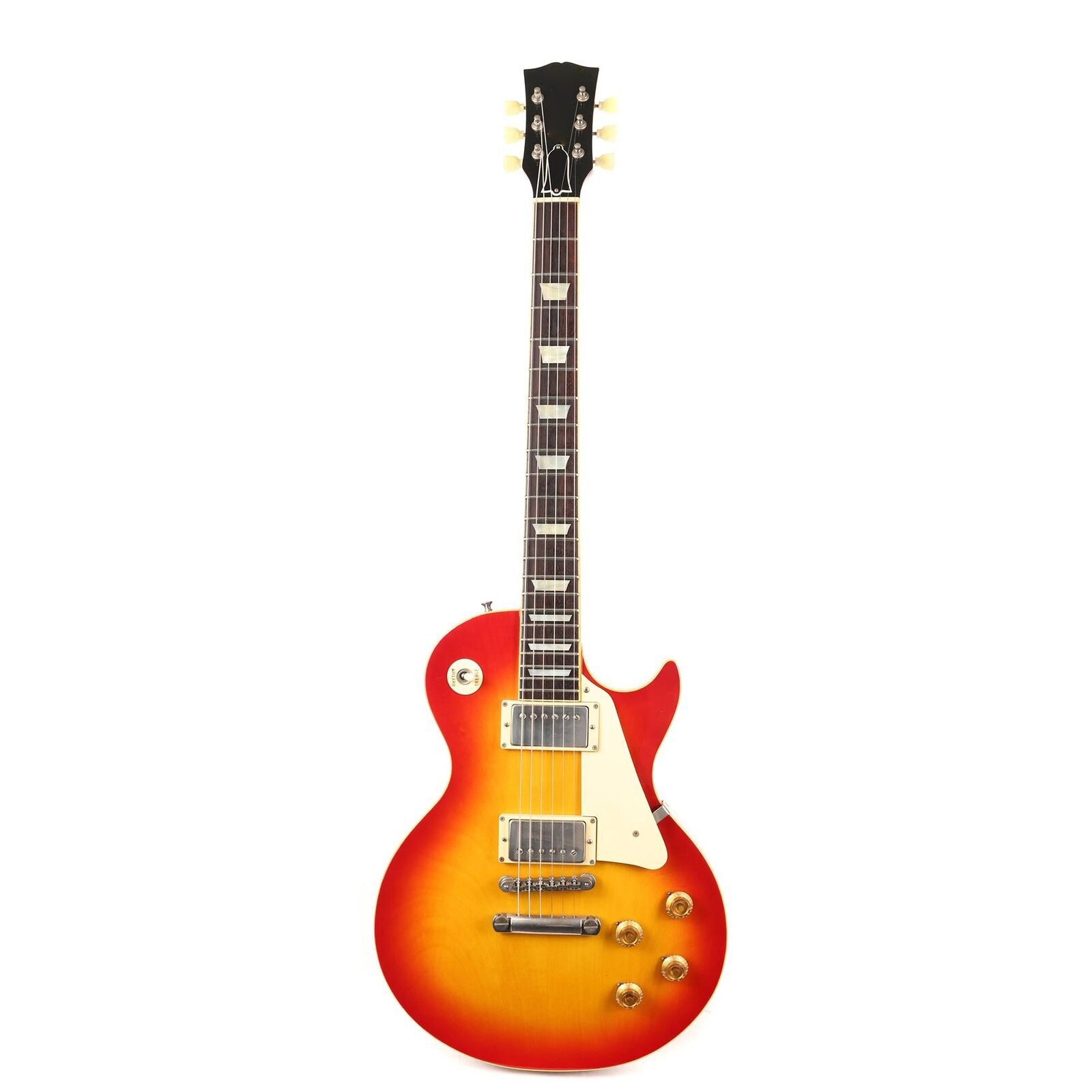 1980 gr ec o supergeluid EG700 Cherry Sunburst met Throbak Humbuckers Electric Guitar als hetzelfde van de foto's