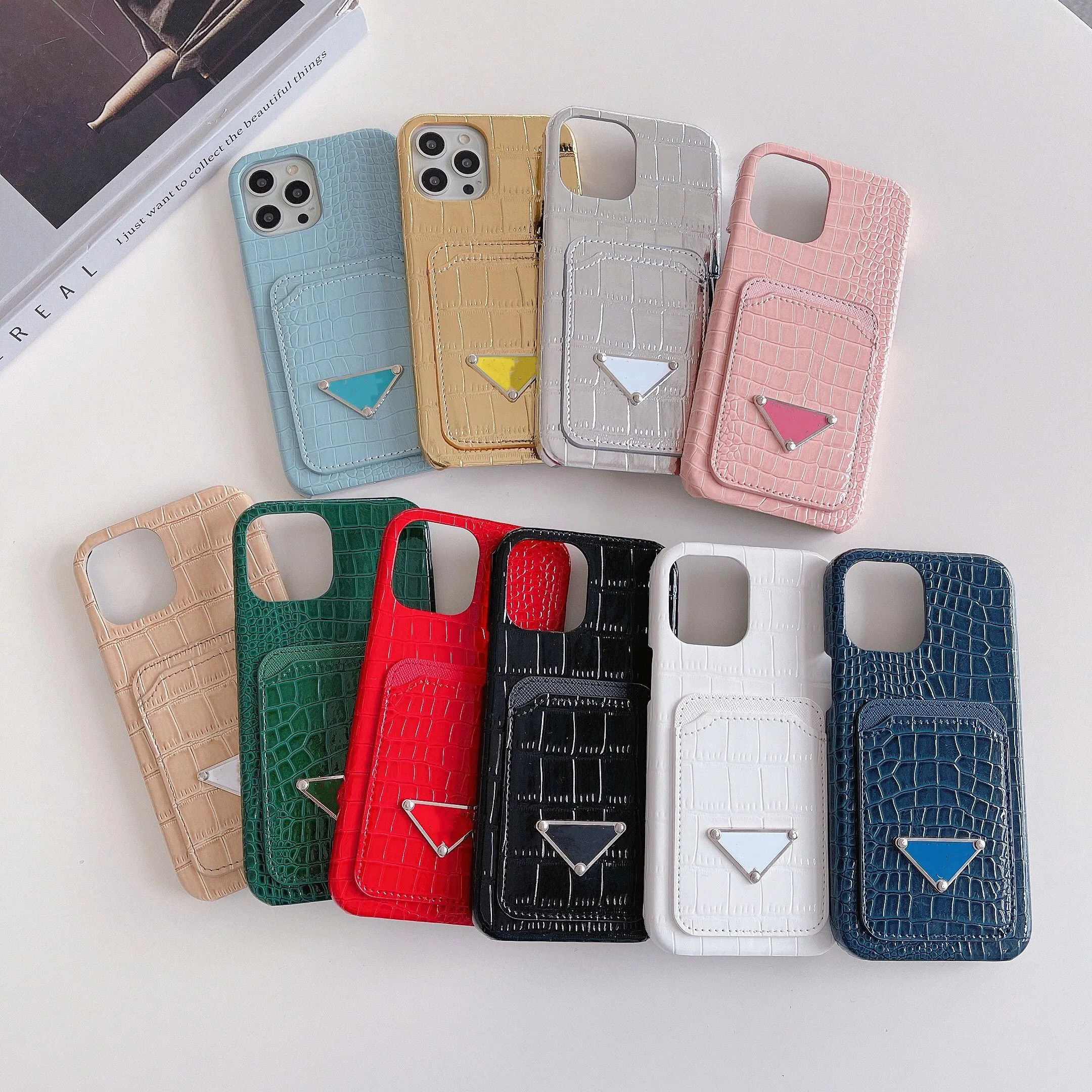 حالة iPhone الفاخرة لـ iPhone 14 Pro Max 13 12 Mini 11 Plus X XR Cell Phone Compes Fashion Back Cover Support Phonecase Shell Cyd238213