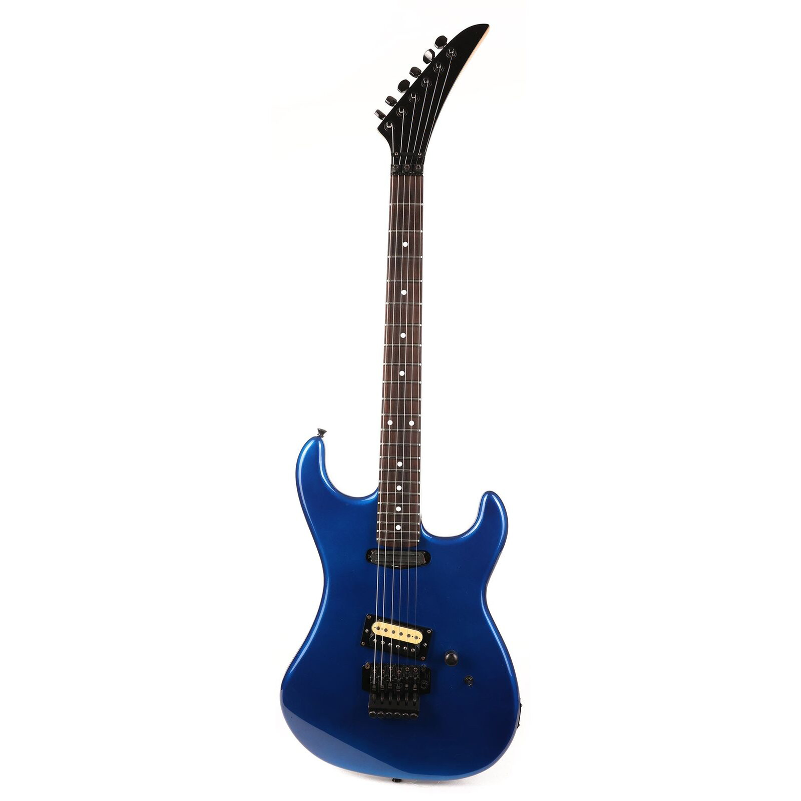Kr Am er Ek-1bf Candy Blue Electric Guitar jako ta sama na zdjęciach