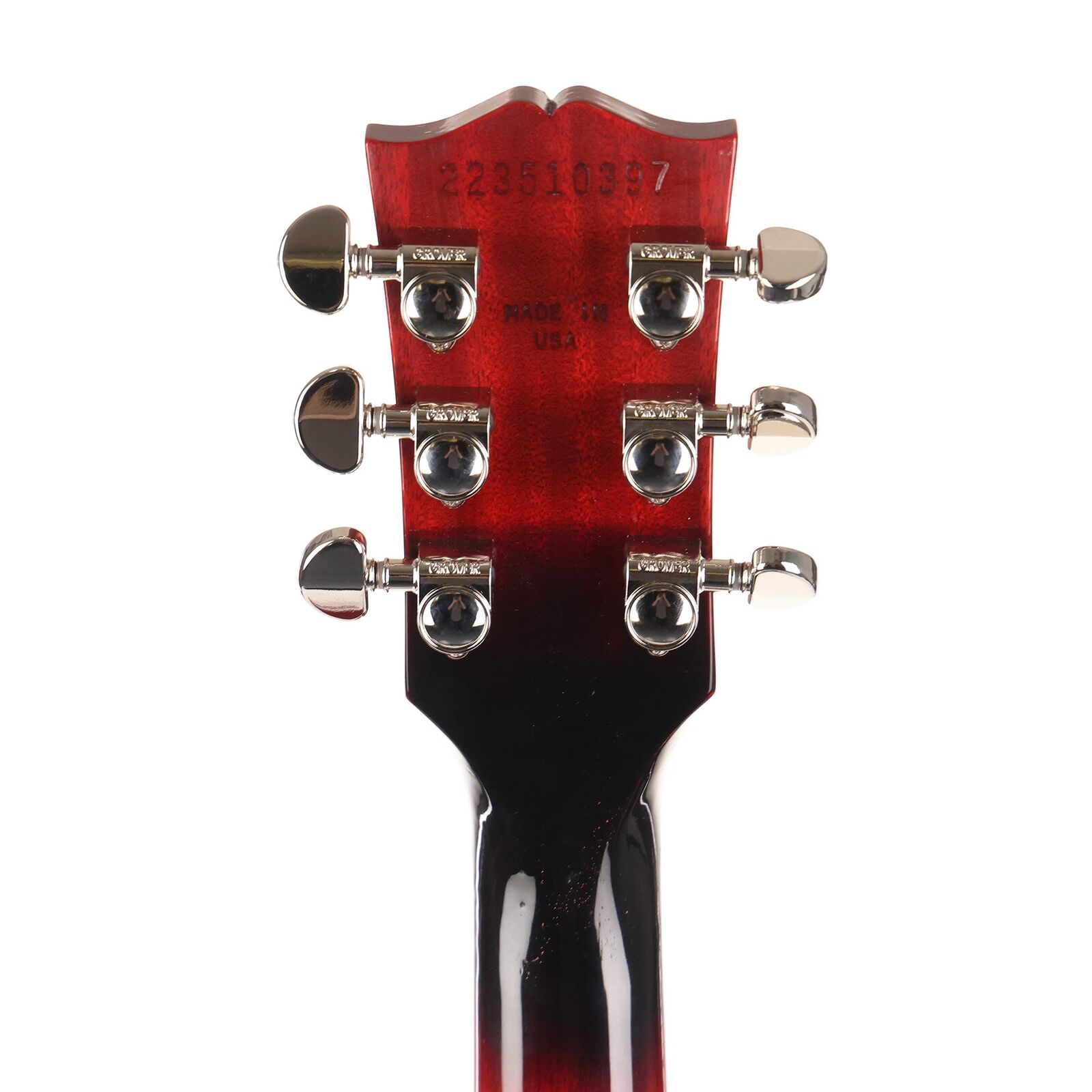 Paul Classic Heritage Cherry Sunburst Headstock Repair Electric Guitar som samma av bilderna