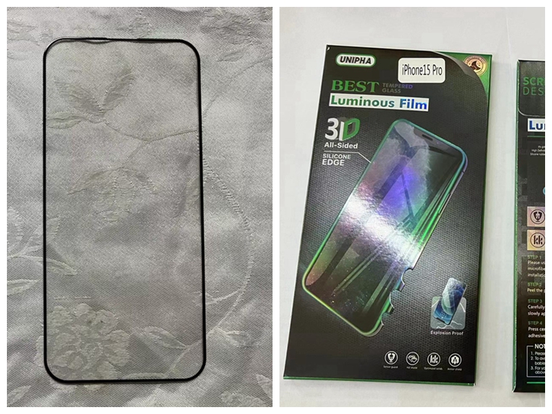 Z pakietami detalicznymi Ochraniacze na iPhone 15 plus 15 Pro Max 5 14 13 11 X XR 8 7 6 9H Temperted Glass Clear Anti-Scratch Silk Pełna okładka Ochronna Film telefonu komórkowego