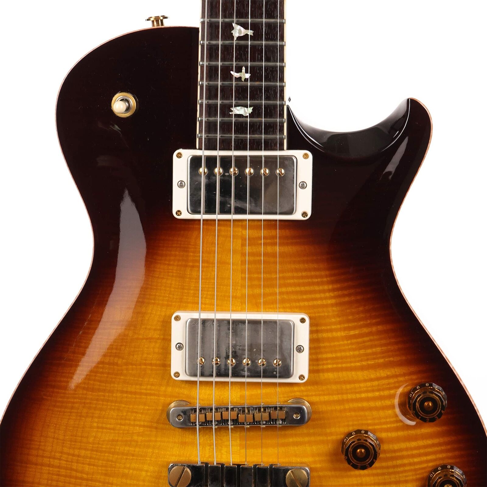 P R S McCarty 594 Singlecut 10-Top Tobacco Sunburst ЭЛЕКТРИТА