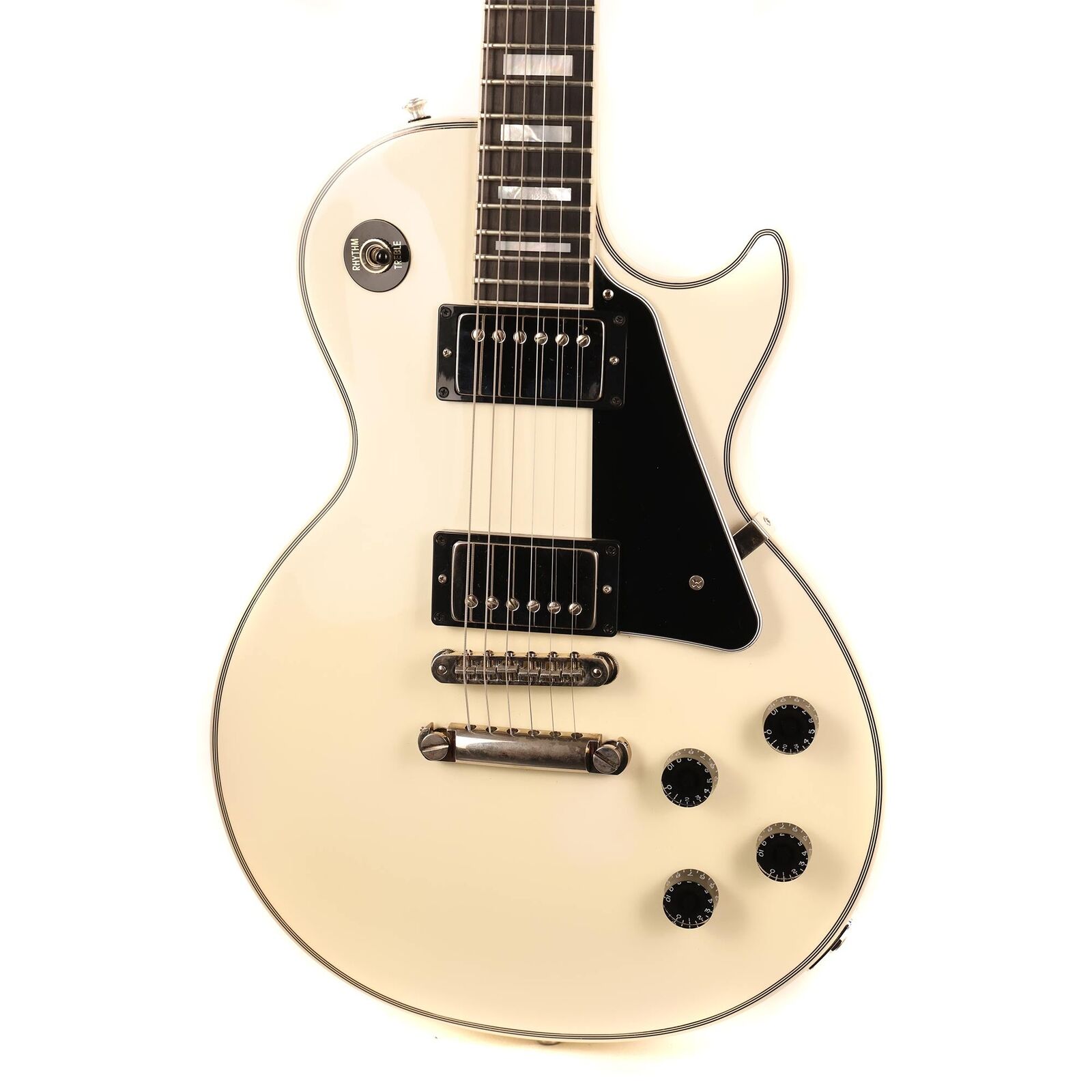 Custom Shop Paul Custom Alpine White Electric Guitar jako ta sama na zdjęciach