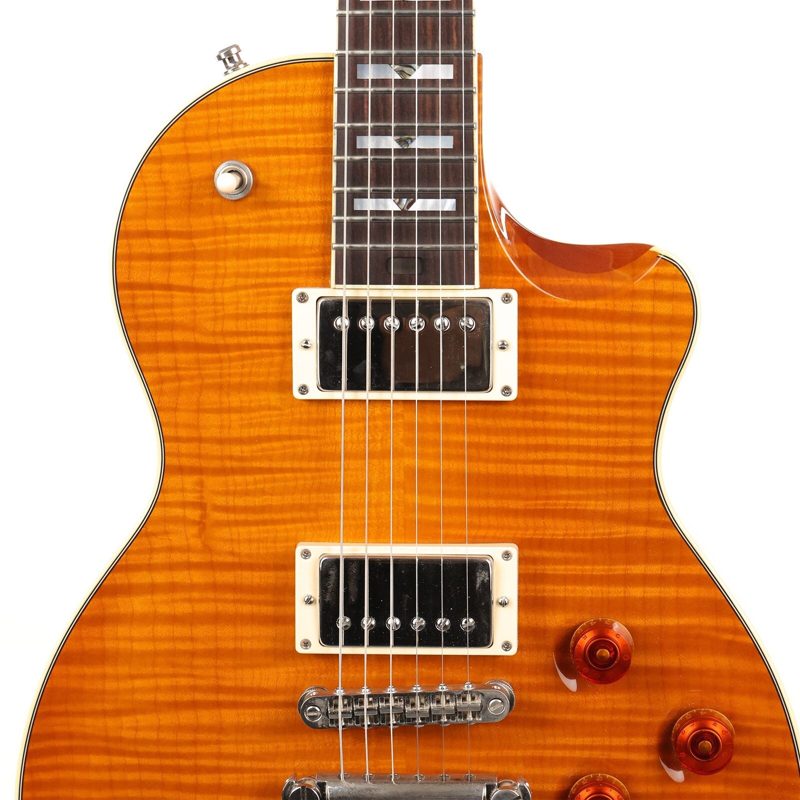 L a rriv ee rs-04 fiamma top sunburst 2008 chitarra elettrica come lo stesso delle immagini
