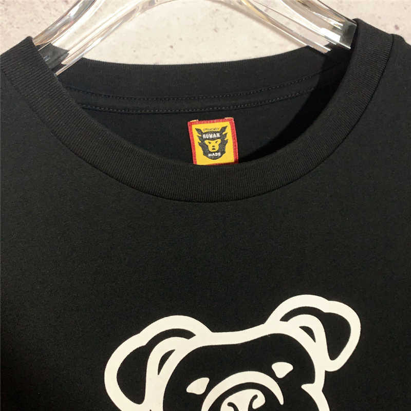 Men's T-Shirts High Quality 2021ss Human Made Fashion T Shirt Men 1 1 Dog Print Dry All T-shirt Human Made Women Tee Tops Men Clothing