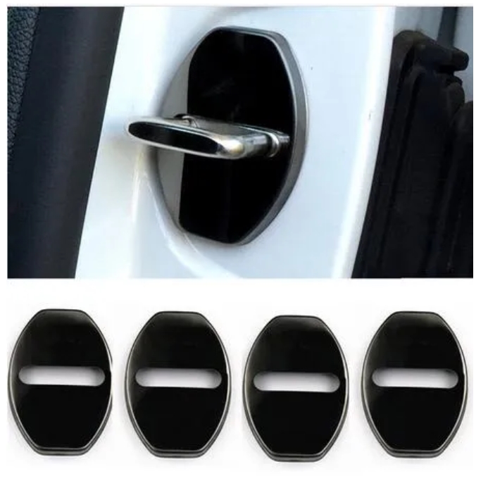 Housse de protection pour serrure de porte de voiture, pour VW Volkswagen R Line Golf 7 Passat B5 B6 B7 MK4 MK6 MK7 RLine CC, accessoires de style automobile