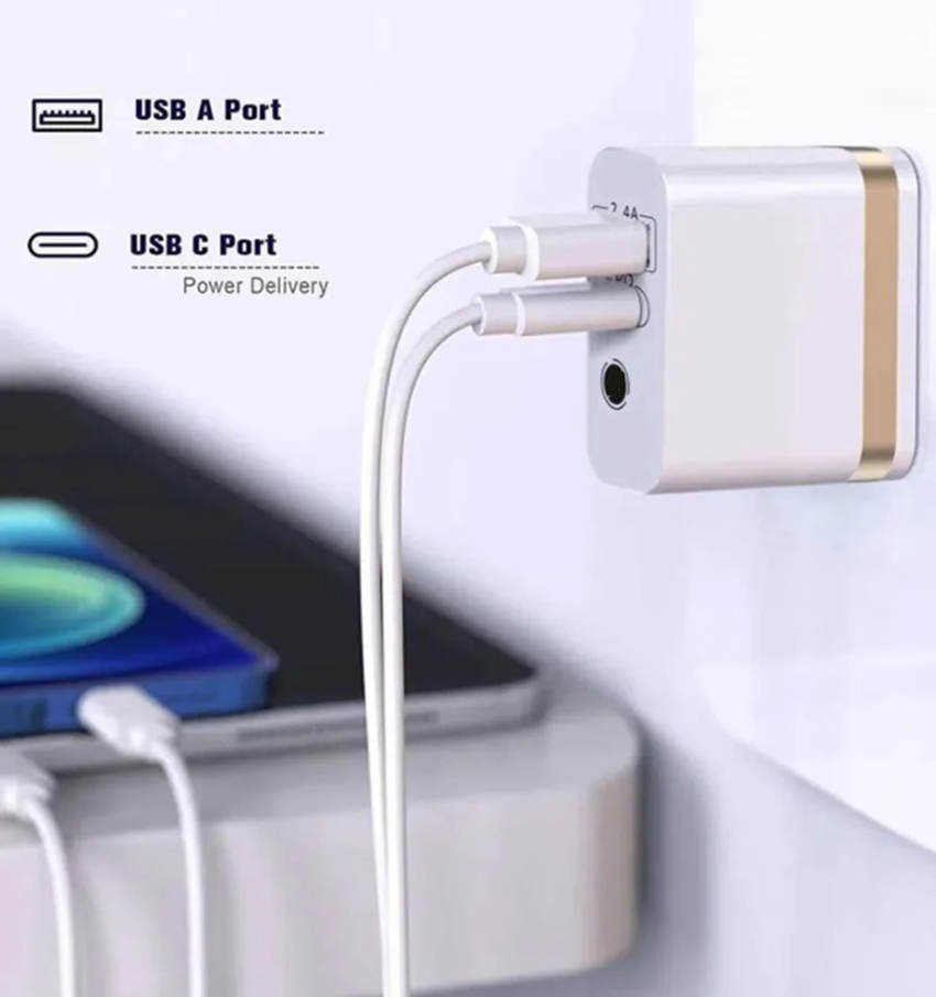 PD 20W USB 유형 C 충전기 빠른 충전 20 W 2.4A 타입 C 충전기 iPhone Xiaomi 여행 벽 전화 충전 어댑터