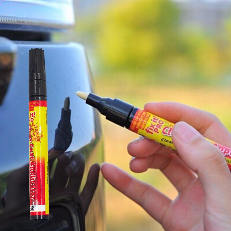 고정 Pro Car Coat 스크래치 커버 리무버 페인팅 펜 카 스크래치 수리 SIMONIZ CLEAR PENS 포장 자동차 스타일링 자동차 관리를위한 스크래치 수리