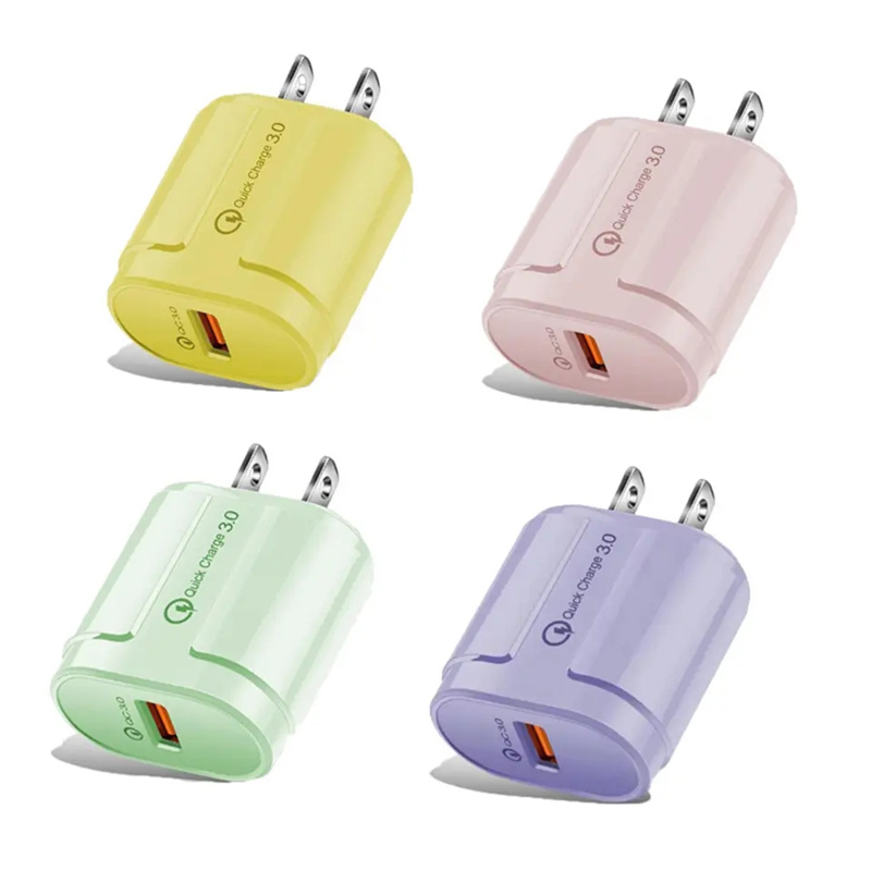 UNIVERSAL 3A QC3.0 Adattatore a muro Adattatore Cellula Quick 3.0 Super Charger Plug Fast Plug Mobile USB Porta Caricatore US UE UK