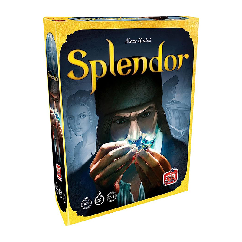 Whoesales Splendor Board Game Base Game Strategy Card Game for Kids and Adults Fun Family Game Night Entertainment