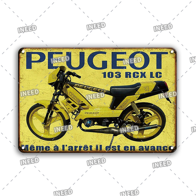 Motocicletas placas de motocicleta de motocicletas placas de lata de lata placas de garagem vintage Poster decorativo da marca de carros de carros placas de carta