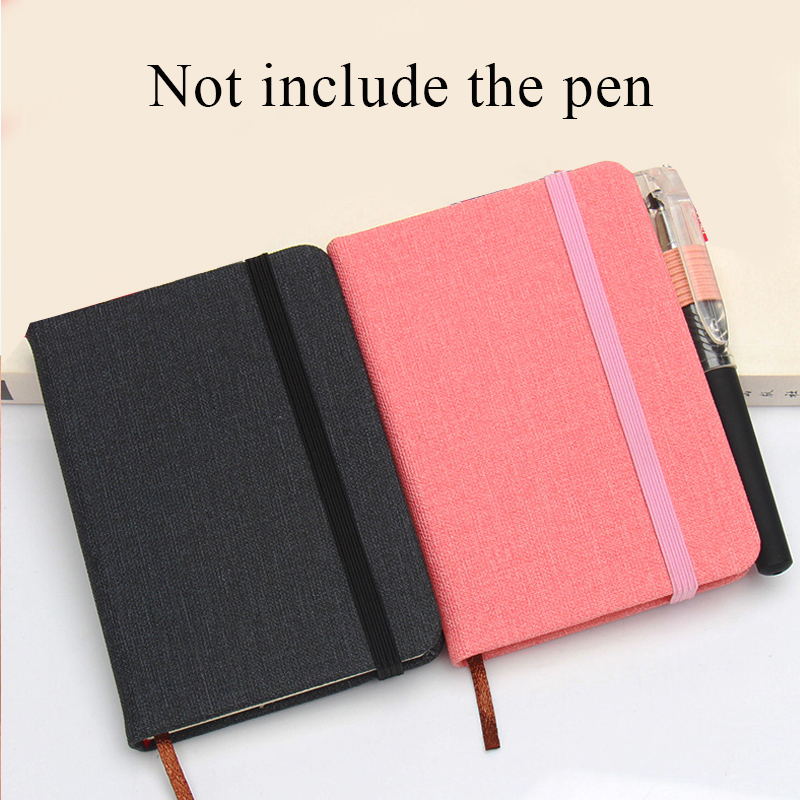 A7 Mini Notepbook Portable Pocket Notepad Solid Color Daily Weekly Planna Планировщик ноутбуков канцелярские товары канцелярские товары офисные школьные принадлежности