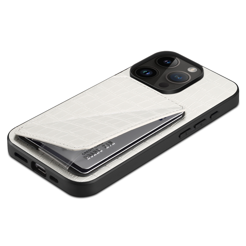 Crocodile Print Leather Telefonfodral för iPhone 15 14 Pro Max Samsung Galaxy S23 Ultra A20S A20 A30 A51 A53 A54 A34 5G A52 A31 A32 A70 A13 Magnetkort Kortplatsen