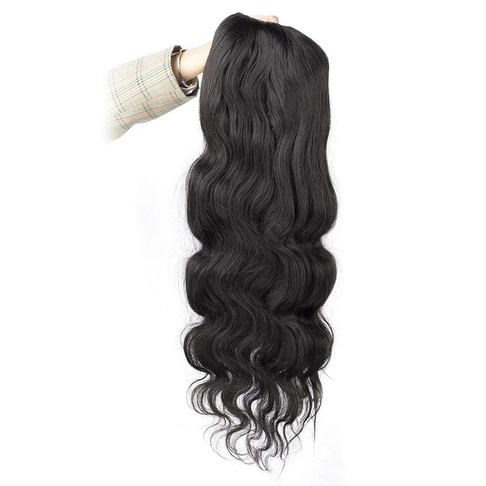 Body Wave U Part Wigs Human Hair Brazilian Remy Hair Wigs for Women V Part Wigs Full Machine Made Wig 180% Density Cheap Wig