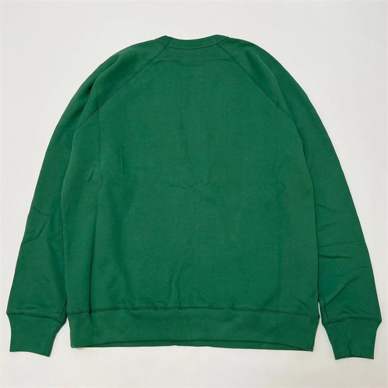 Real Pics – sweat-shirt vert à manches Raglan pour hommes et femmes, 1 qualité, sweat à capuche, col ras du cou